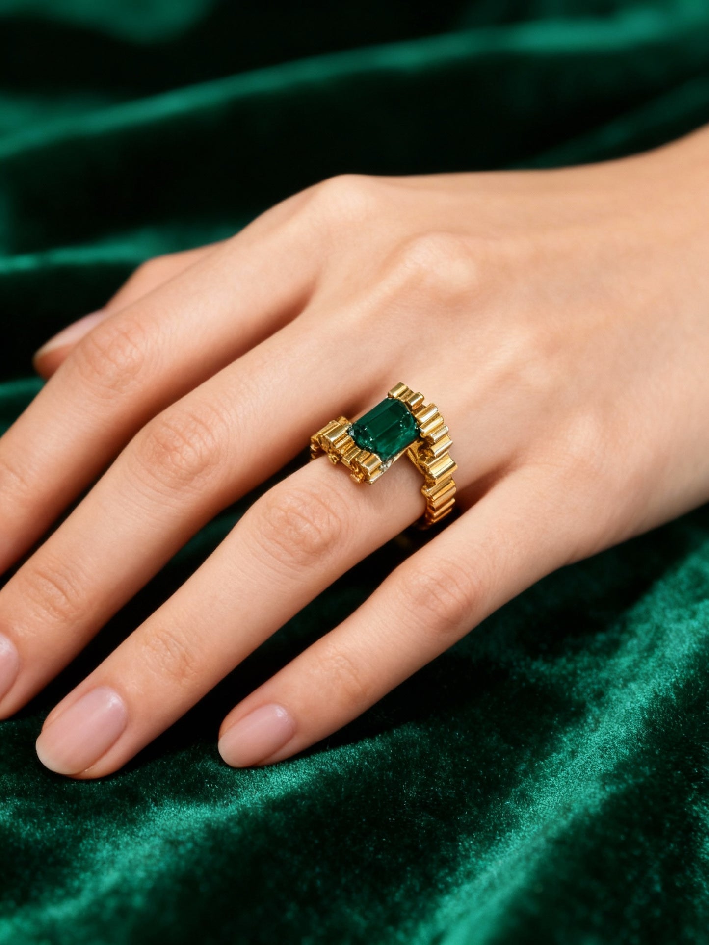 Emerald Origins Ring