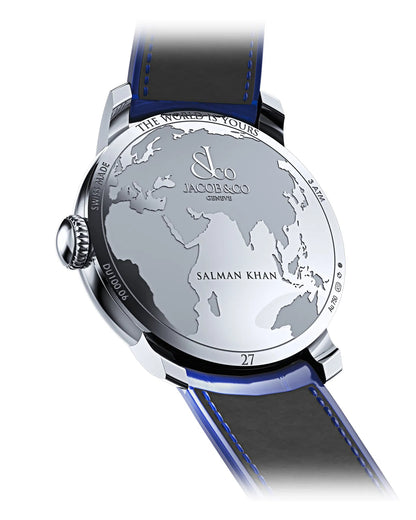 Jacob & Co The World Is Yours Dual Time Zone Salman Khan