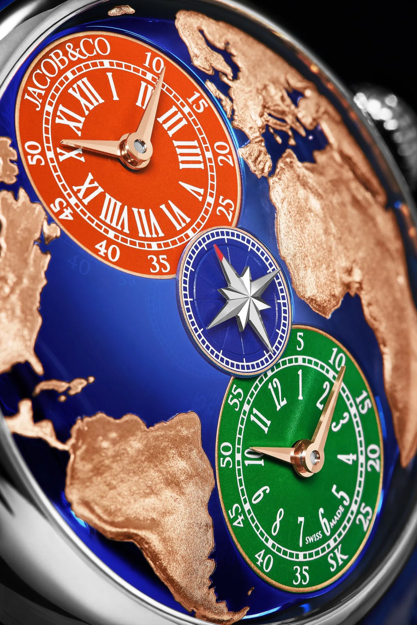 Jacob & Co The World Is Yours Dual Time Zone Salman Khan