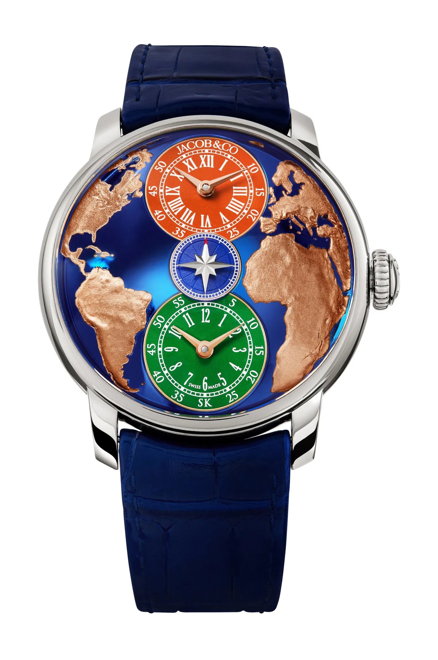 Jacob & Co The World Is Yours Dual Time Zone Salman Khan