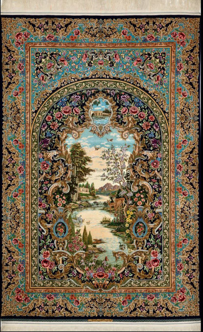 Marsh Pattern Tapestry Carpet