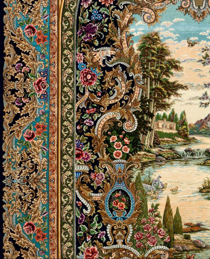 Marsh Pattern Tapestry Carpet